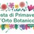 Festa di Primavera all'Orto Botanico